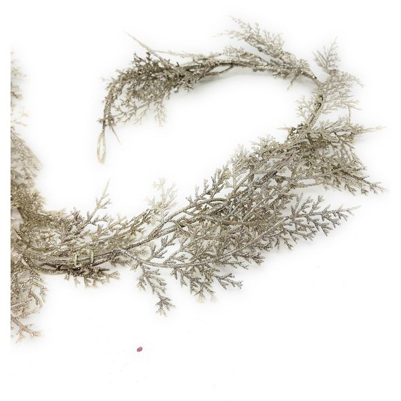 Juniper Pine Champagne Gold Garland - Party Decor, 6 Feet - Picture 2 of 3